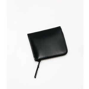 COMME des GARÇONS WALLETS very black zip wallet